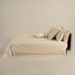 طقم مفرش عرائس بيج