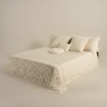 طقم مفرش عرائس بيج