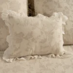 طقم مفرش عرائس بيج