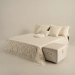 طقم مفرش عرائس بيج