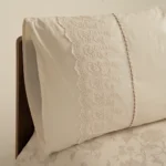 طقم مفرش عرائس بيج