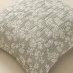 بيت تكاية قطن جاكار أخضر