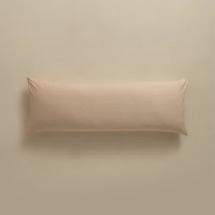 بيت مخدة قطن بيج غامق