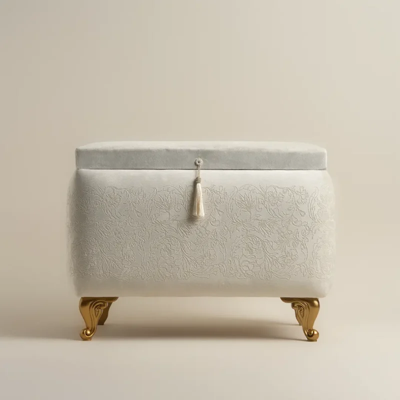 صندوق سجاد صلاة أوف وايت