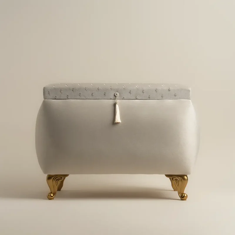 صندوق سجاد صلاة بيج غامق