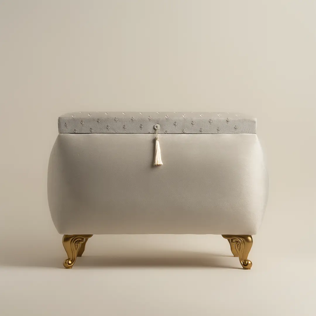 صندوق سجاد صلاة بيج غامق صندوق سجاد صلاة بيج غامق