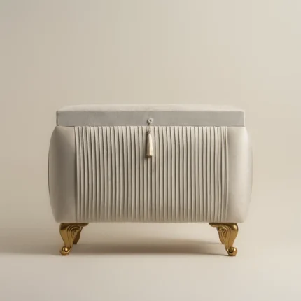 صندوق سجاد صلاة بيج غامق