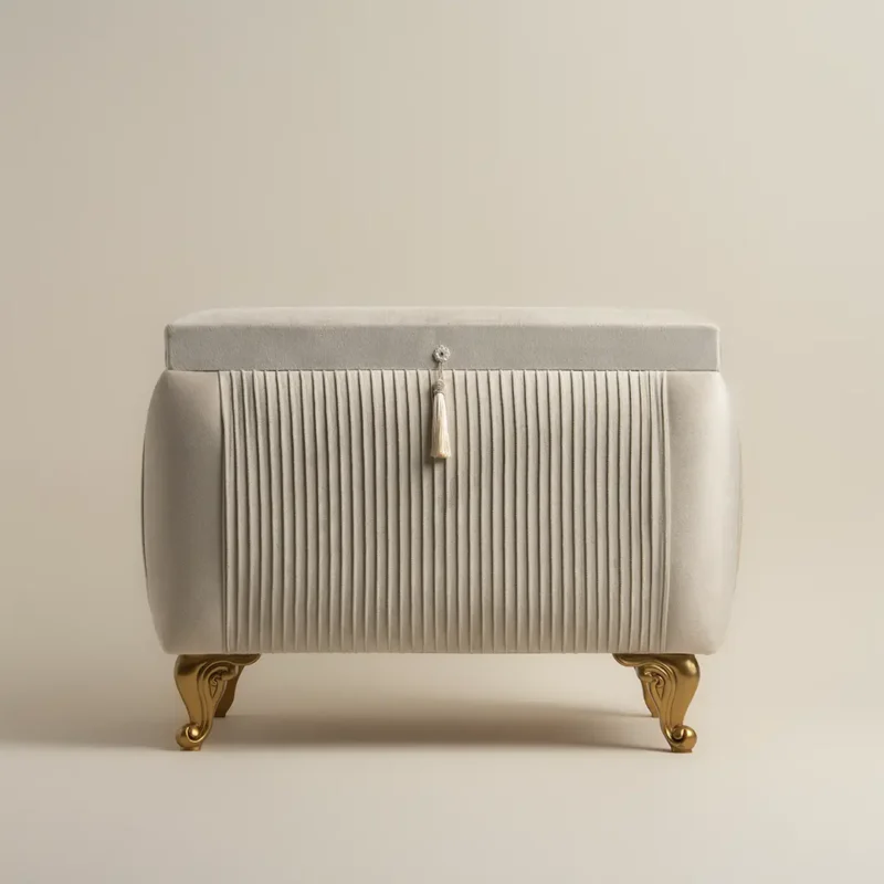 صندوق سجاد صلاة بيج غامق