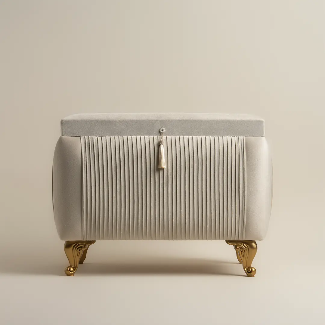 صندوق سجاد صلاة بيج غامق صندوق سجاد صلاة بيج غامق